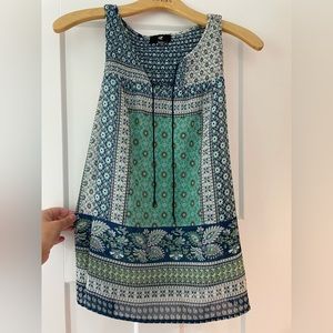 Paisley Dressy Tank Top
